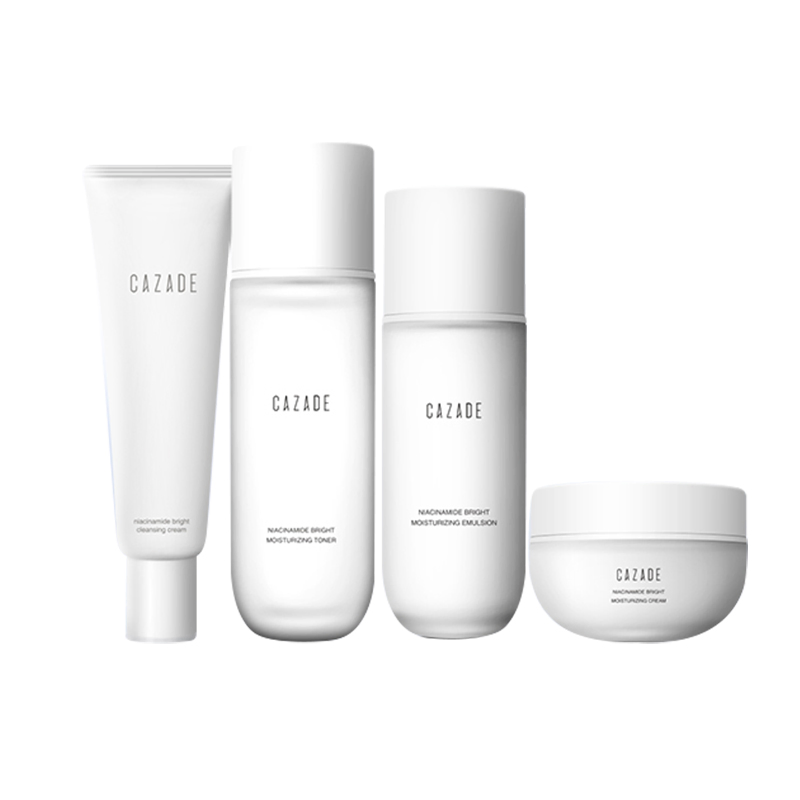 OEM/ODM Super Factory Wholesale Brightening Skin Care Set Reduce Dullness Strengthen Moisture Barrier Decrease Fine Lines and Wrinkles Face Care