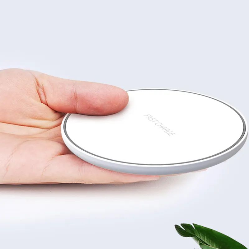 Compatible Custom Logo 2 in 1 with LED Fast Qi CE10W 15W Wireless Fast Charger