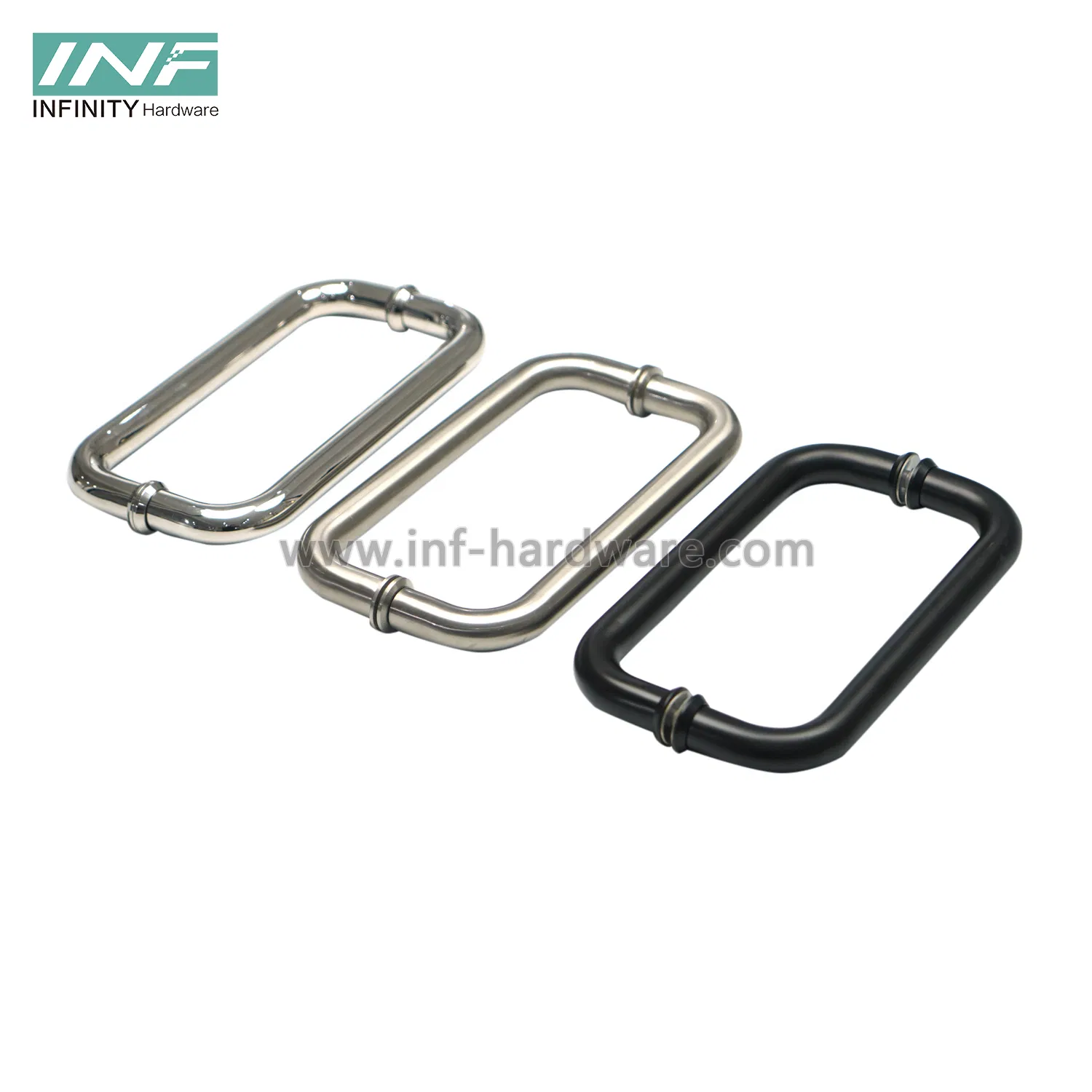 Factory Price SS304 Stainless Steel Glass Fitting Glass Door Pull Handle