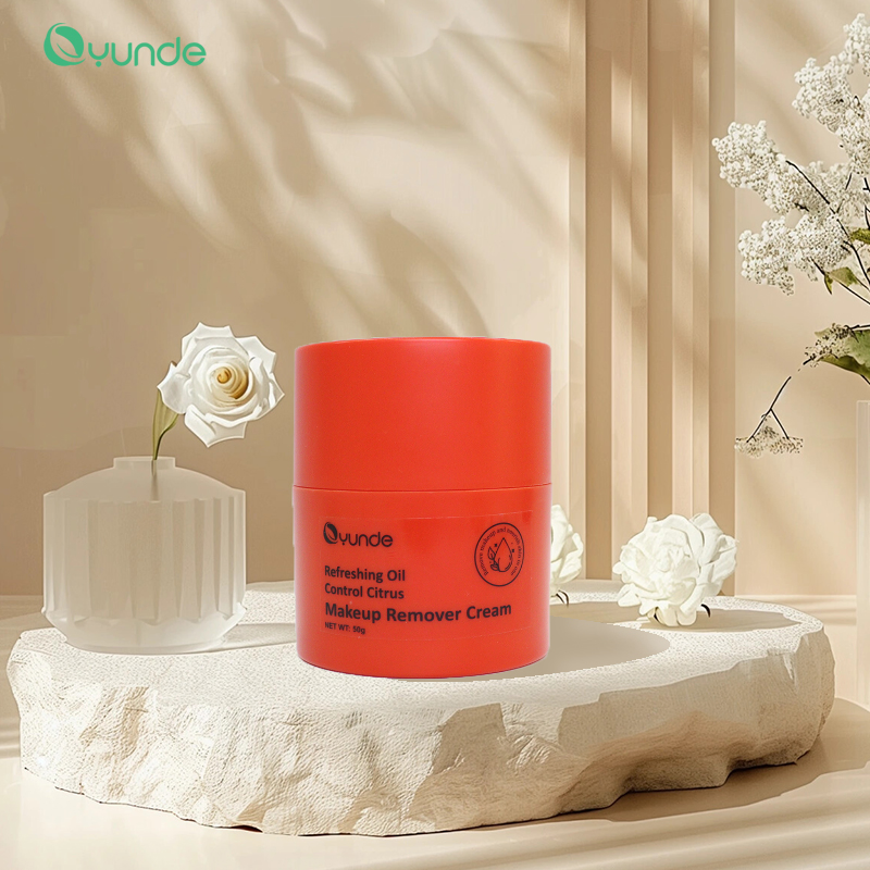 Private Label Vegan Natural Skin Care Moisturizing Orange Makeup Cleansing Cream