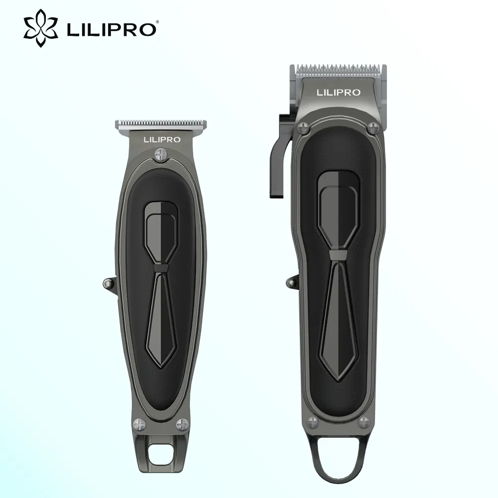 Lilipro L8 & M8 Cordless Clippers for Men, Professional Hair Clippers with Adjustable Blade and LCD Power Display