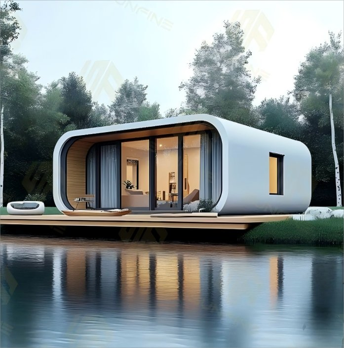 Customize Modern Outdoor Container House Capsule Prefab/Prefabricated Modular Casa Prefabricada