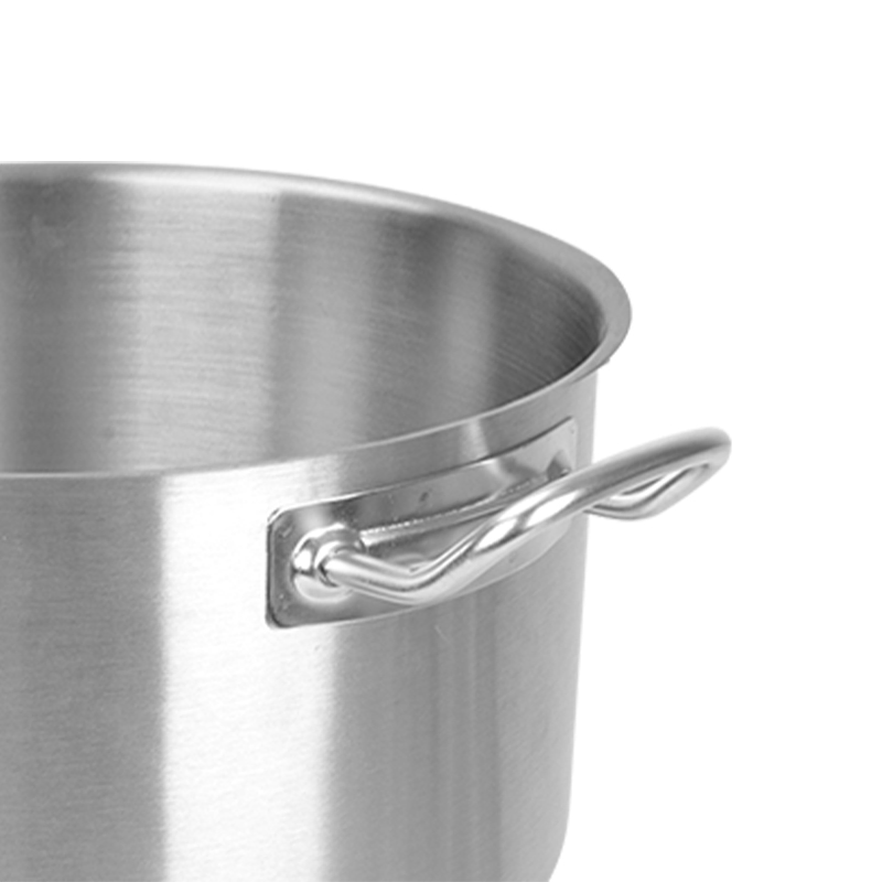 Professional Quality Wide Base Stainless Steel Compound Bottom Braiser