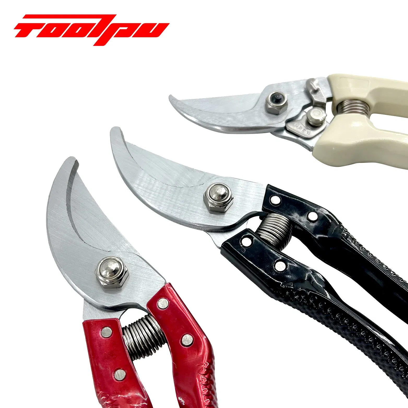 Durable Copper Tone Pruning Shears, Multi-Purpose Garden Trimming Tools