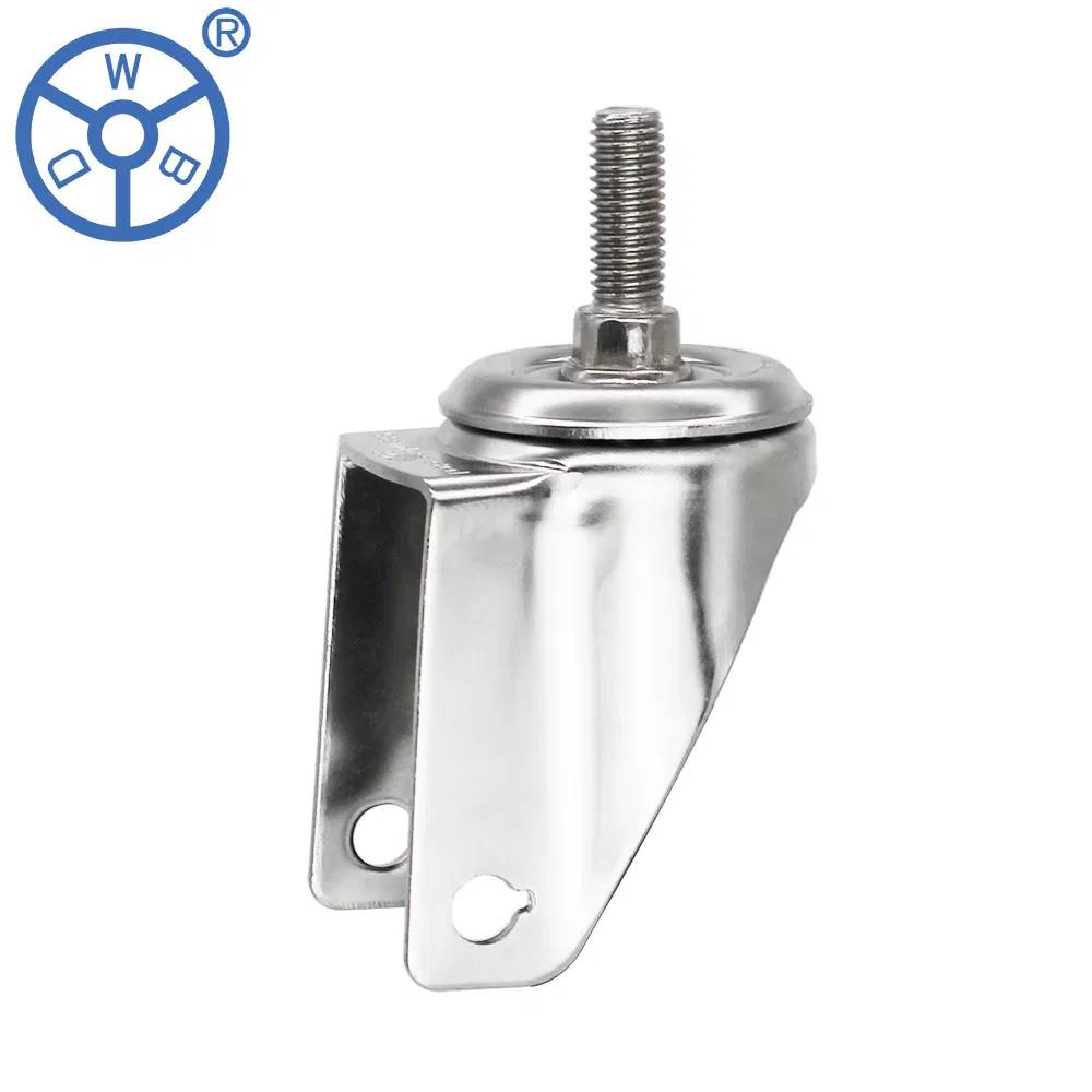 Wbd 4 5 6 8 Inch Stainless Steel Swivel Heavy Duty Industrial Caster Wheel Bracket Fork Housing for 3/4/5/6/8 Inch Casters