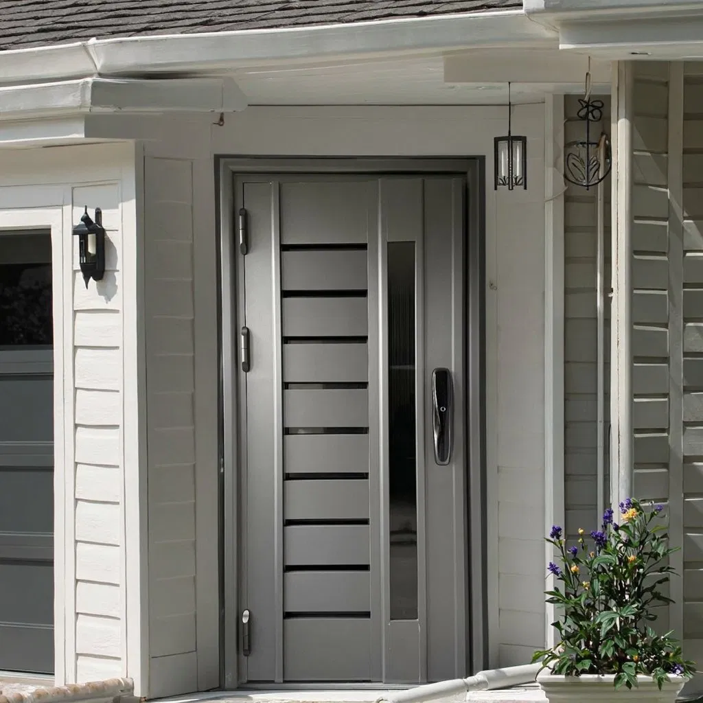 High Quality Stainless Steel Security Door with Durable and Waterproof Feature