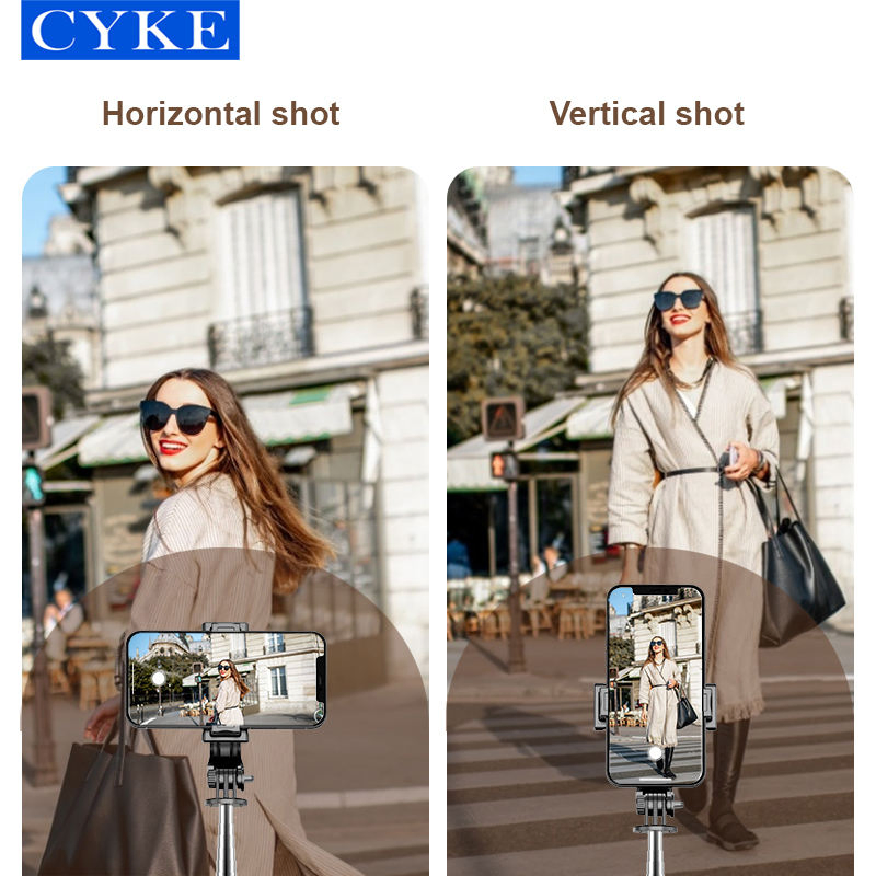 Cyke Mini Hot Sale Selfie Stick Tripod LED Light Phone Wireless Handheld