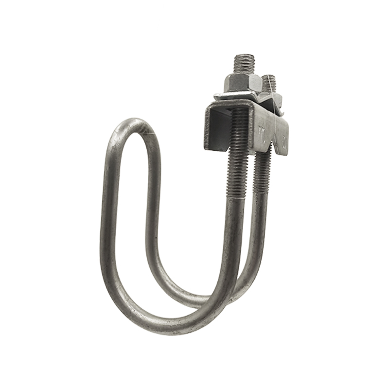 Factory Price Good Quality Double U Shape Clevis Tube Pipe Clamp Hanger