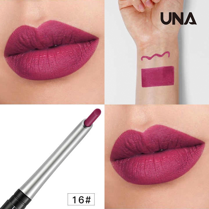 Automatic Lip Liner Lipliner Pencil Make up Custom Hot Sale Long Lasting Private Label 17 Colors Lipstick Pen ABS Regular Size