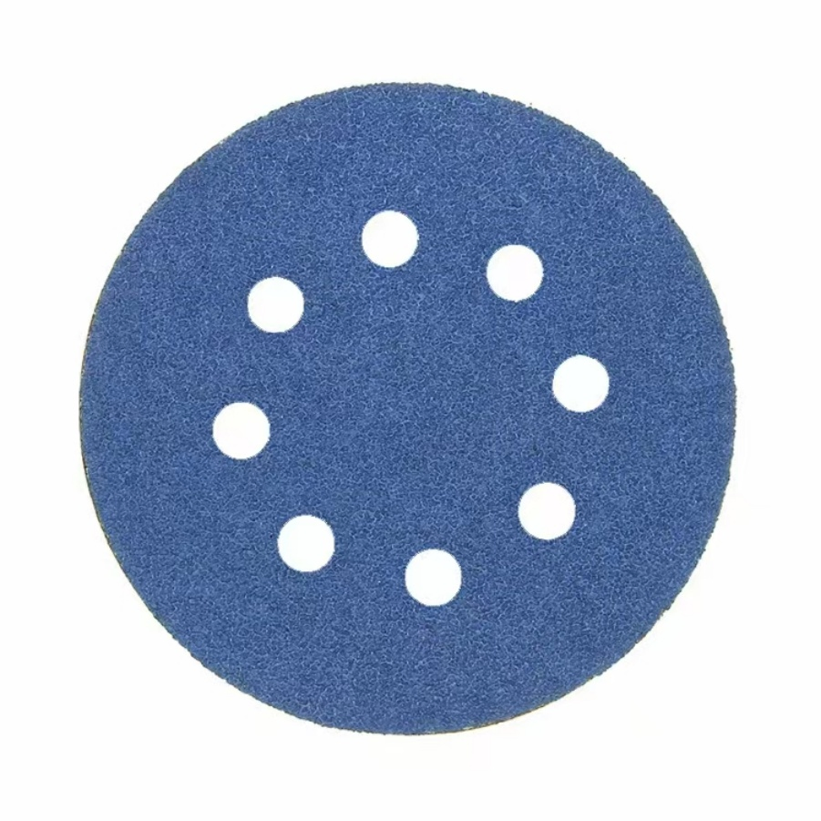 Hook and Loop Grinding Disc Polishing Sanding Paper Aluminum Oxide Red Sandpaper Abrasive Sand Paper