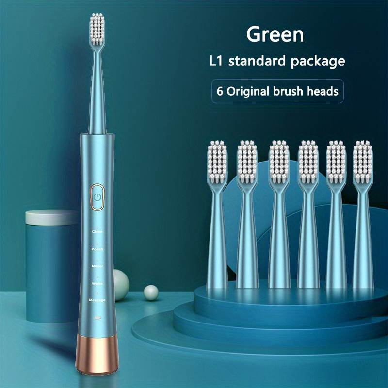 2023 New Design Pressure Sensor Electric Sonic Toothbrush USB Rechargeable Toothbrush
