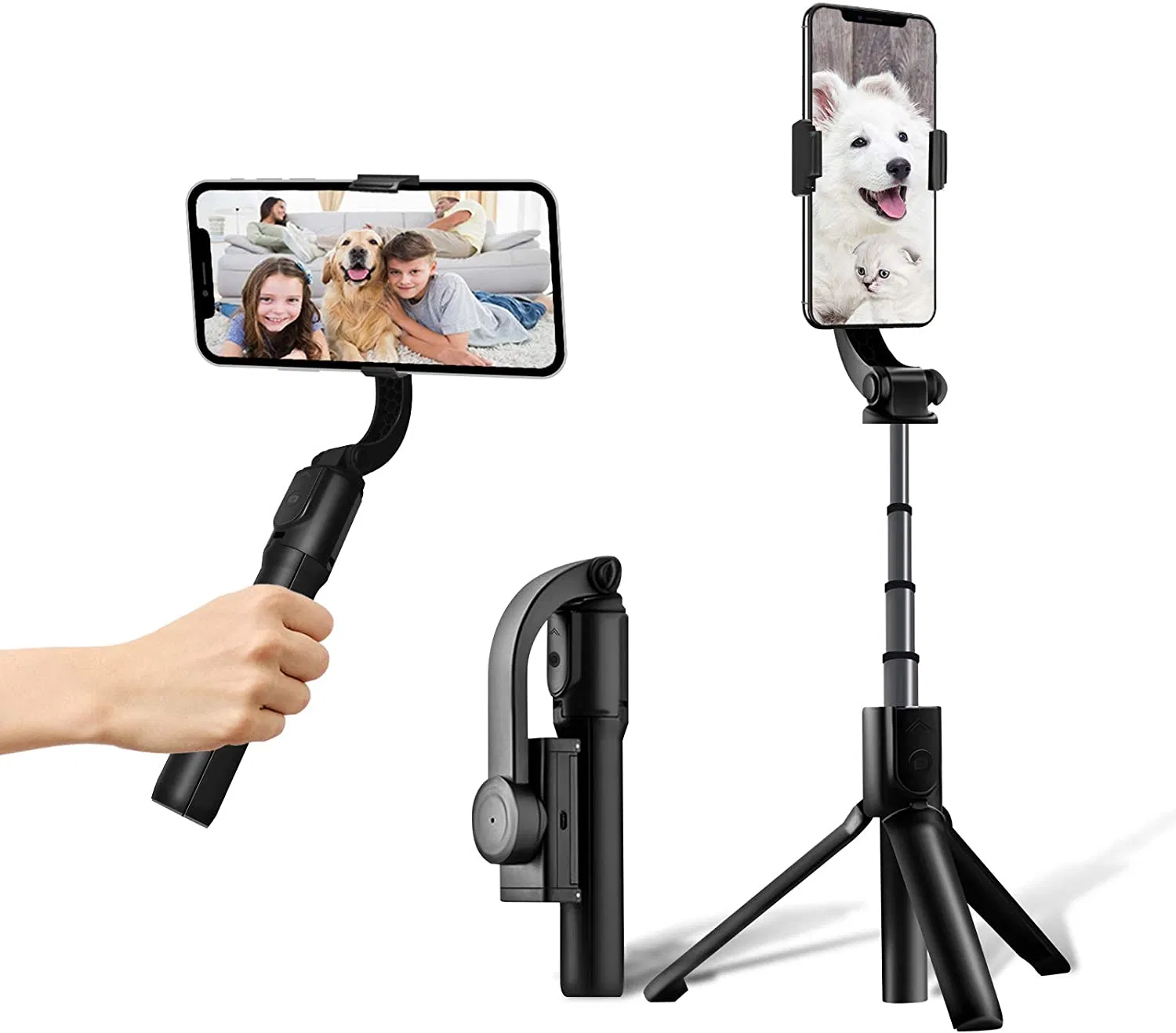Portable H5 Handheld Single Axis Camera Video Remote Gimbal Stabilizer for Phone