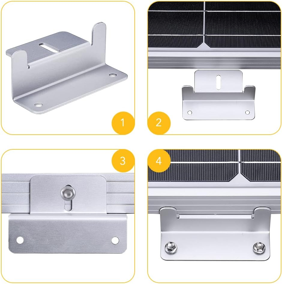 Solar Panel Aluminum Alloy Bracket; Z-Shaped Aluminum Alloy Bracket