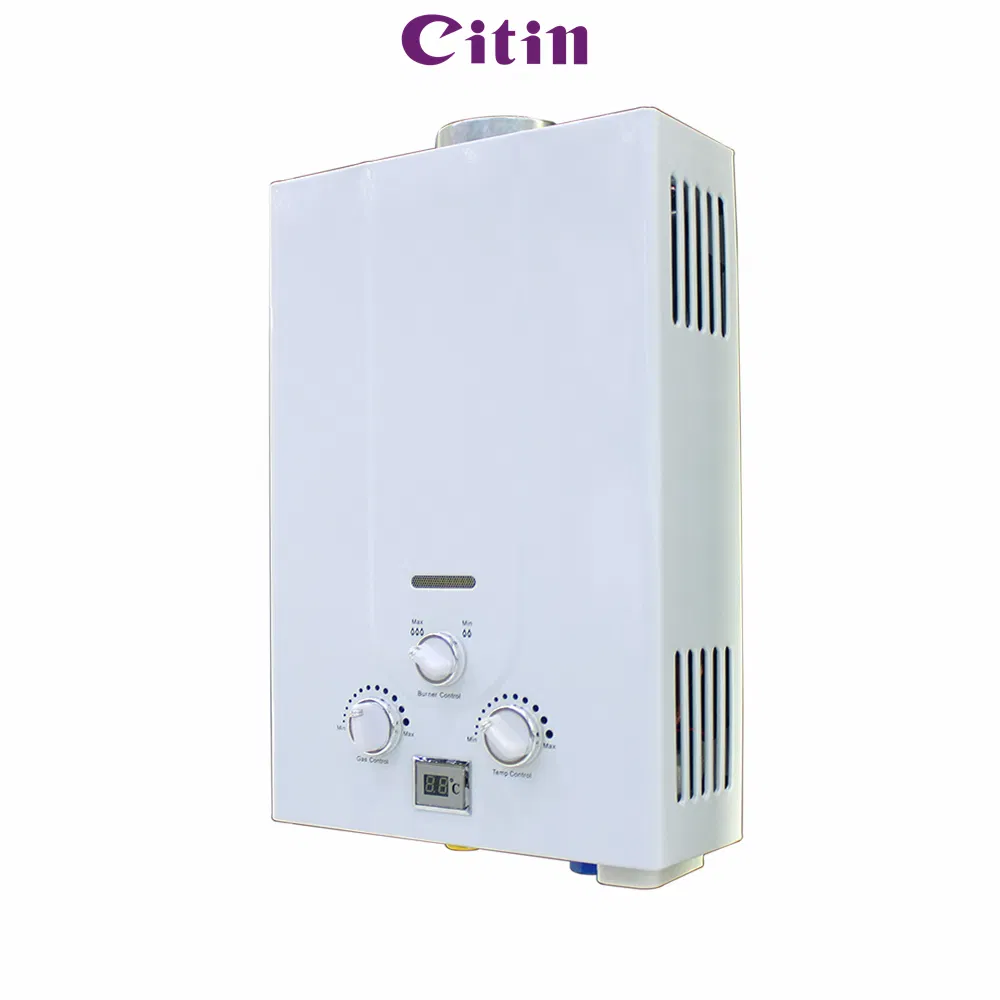 Energy-Efficient Gas Hot Water Heater for Home with Knob Control