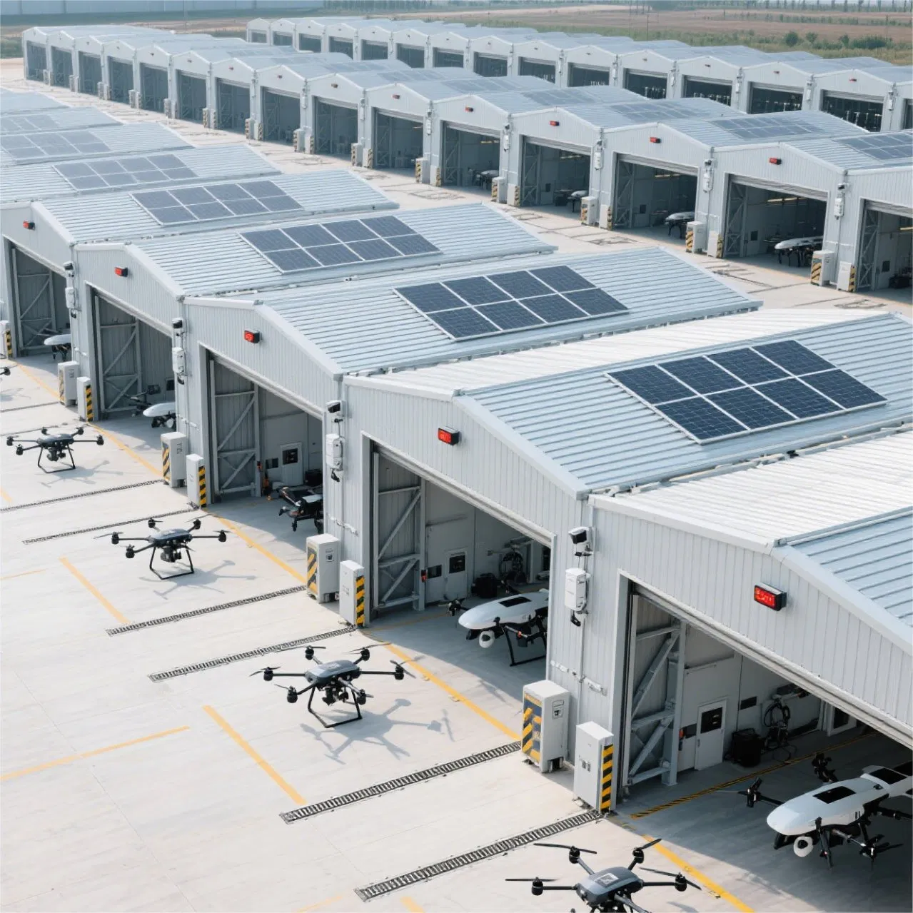 Durable Prefabricated Steel Aircraft Hangar Compliant with International Standards