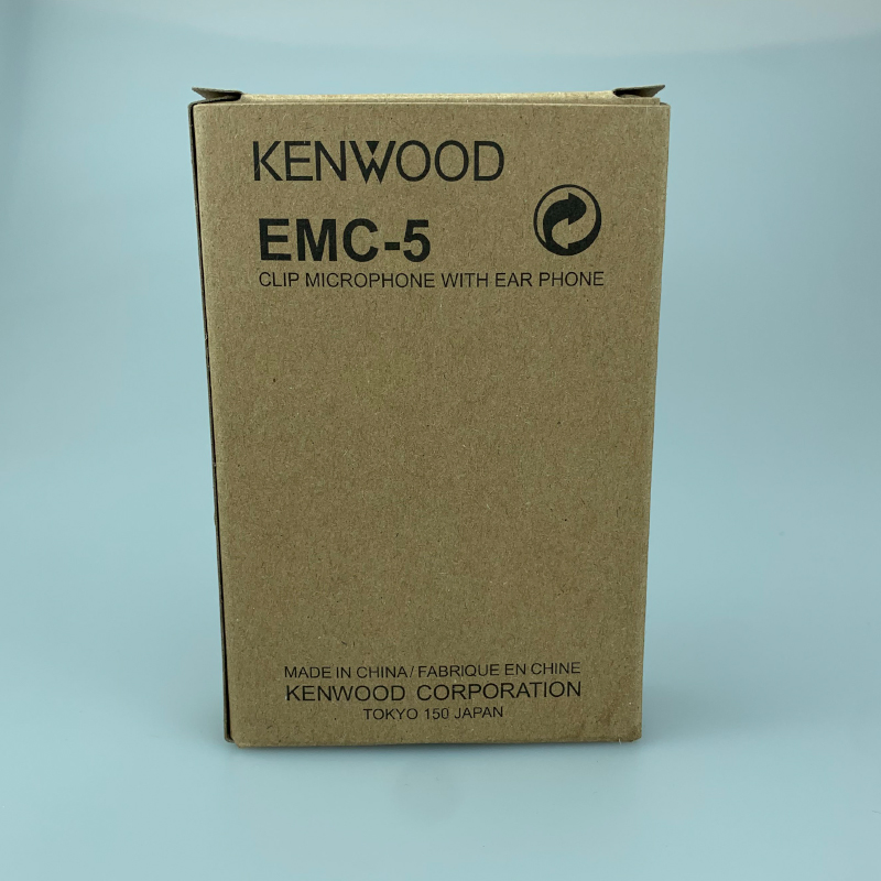 Kenwood Walkie Talkie Earpiece Acoustic Tube Mic Ptt Headphone Earbud 2 Pin K-Type for Baofeng Walkie-Talkie Radio Headset