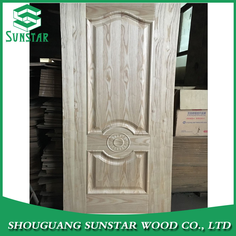 Interior 3mm Natural Ash HDF Mould Door Skin