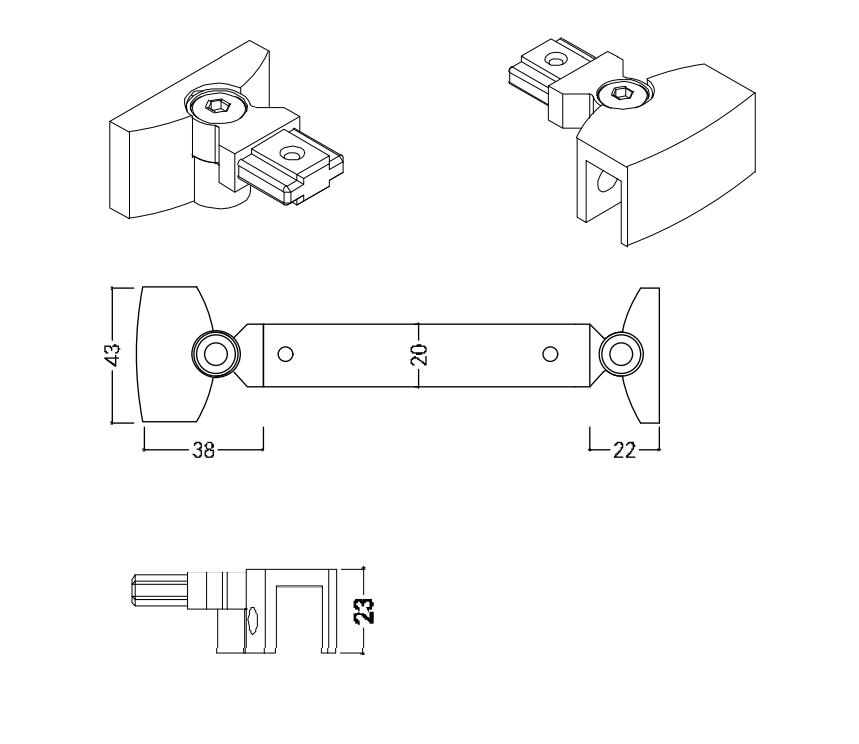The Shower Room Rotates The Brass Fixed Rod