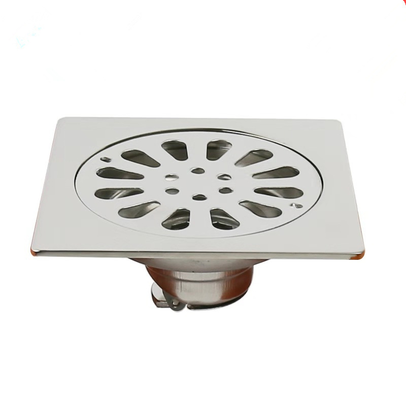 Дренаж для пола в ванной DL-820 из нержавеющей стали