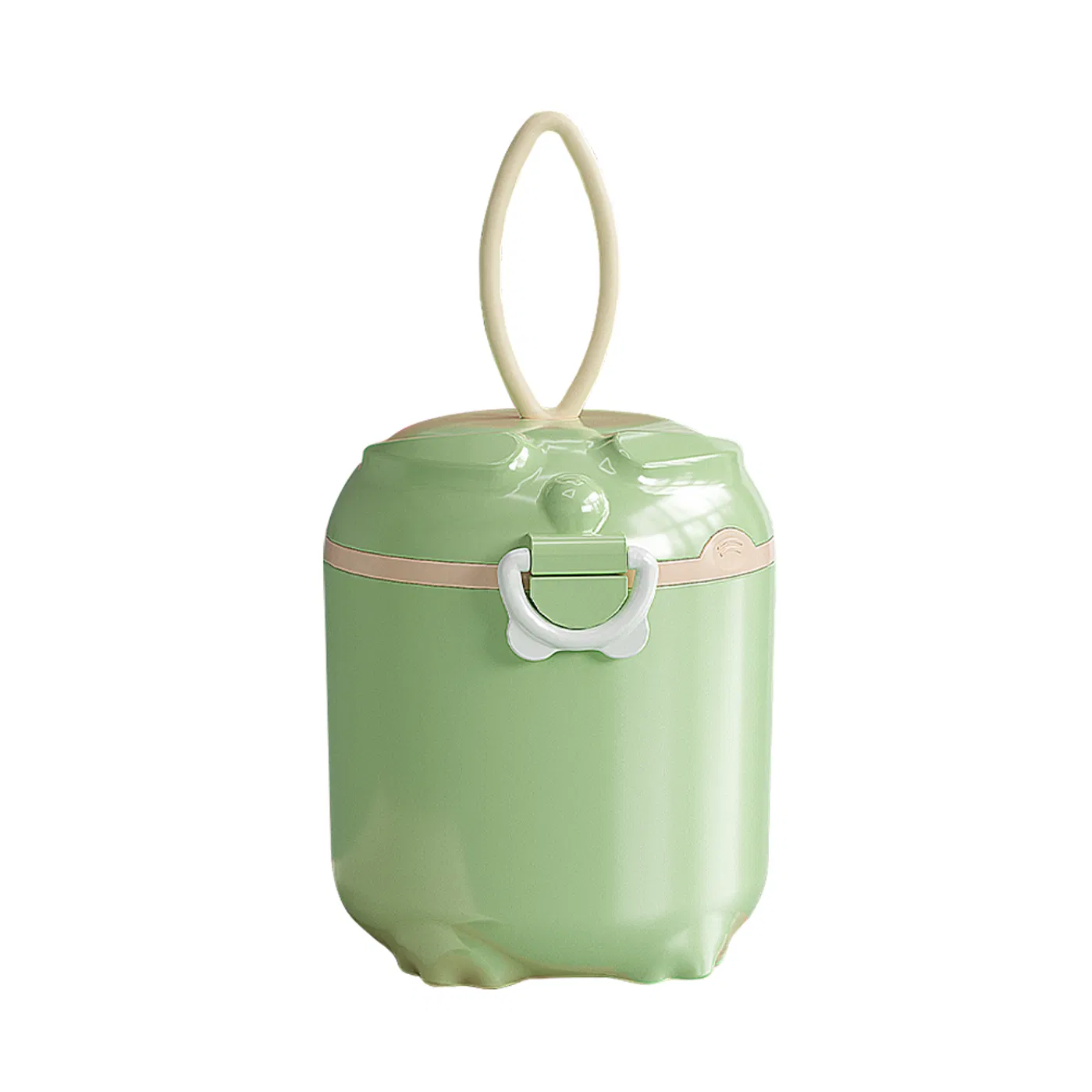 Portable 270g Milk Powder Container and Dispenser Set for Baby Formula for 0-12 Months Manual Type
