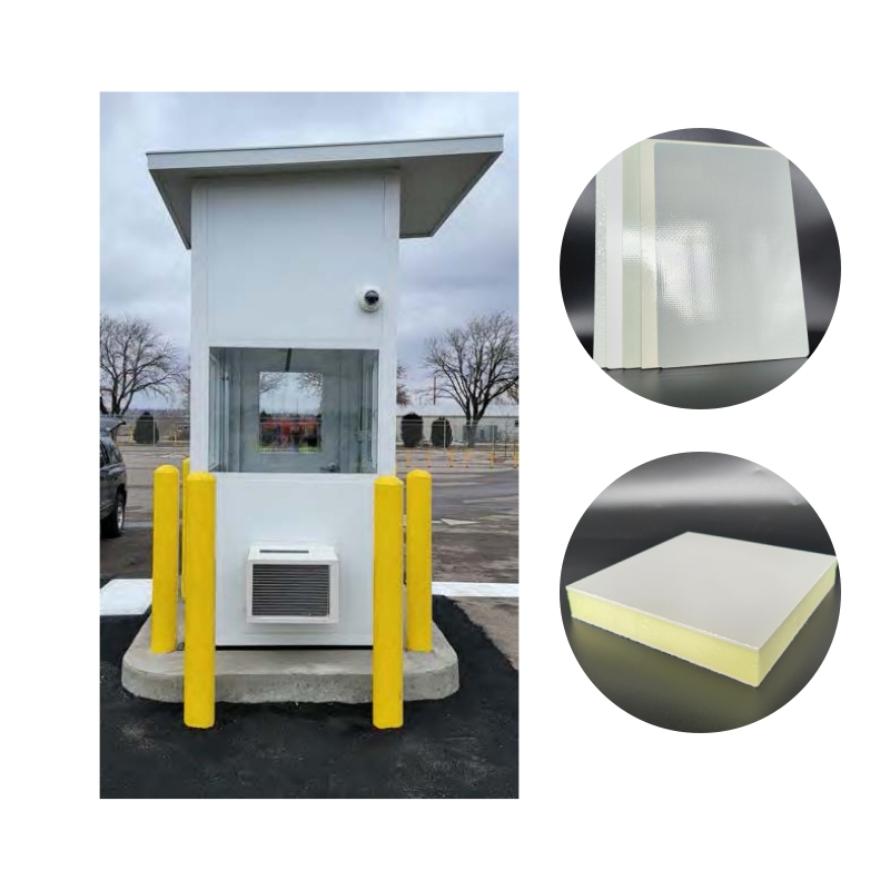 FRP Composite Fiberglass Sandwich Panel for Parking Booth/Portable Guard Booth