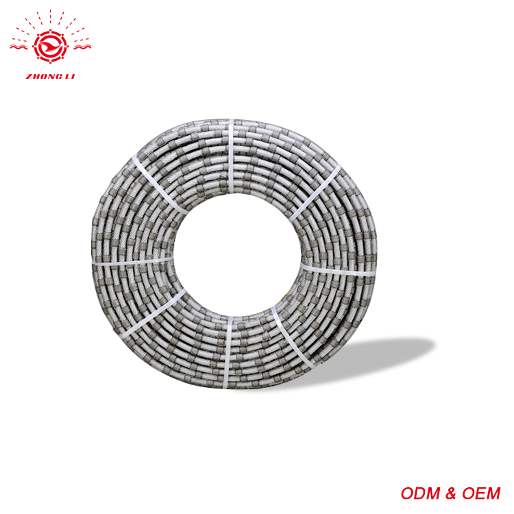 8.8mm High Quality Wire Saw Diamond Wire for Granite Profiling