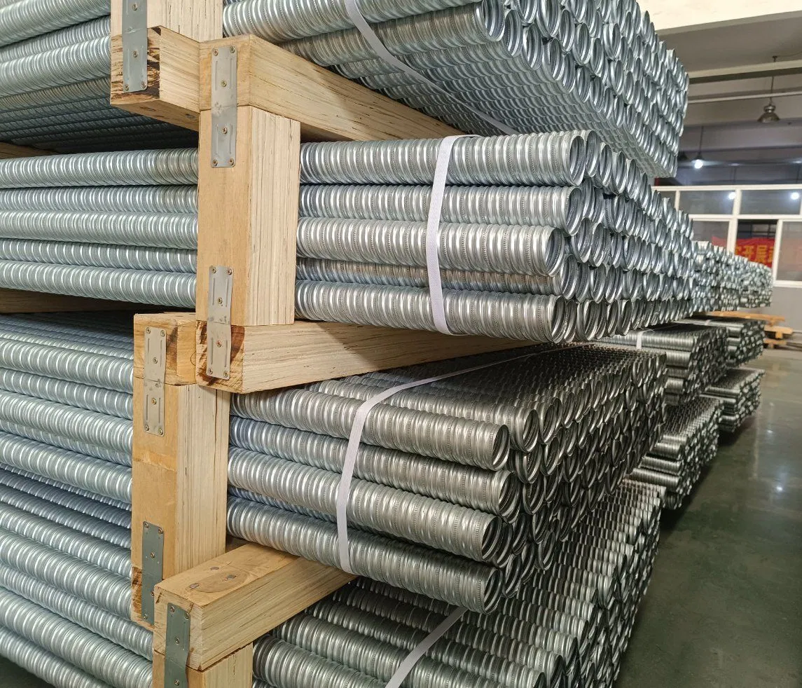 110mm Galvanized Prestressed Corrugated Metal Pipe for Bridges and Buildings