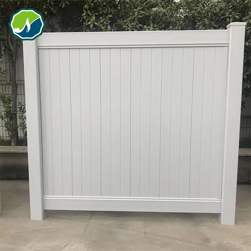 Vinyl Plastic Privacy Fencing for Garden
