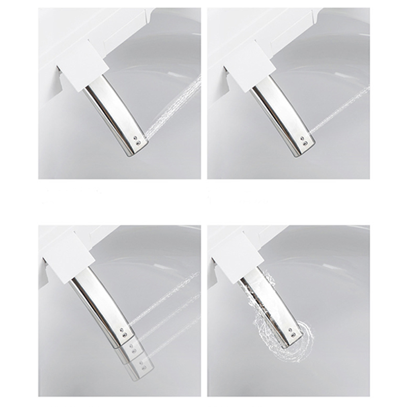 Automatic Flip-Top, One-Touch Knob Cleaning, Wireless Remote Control, CE Certified Smart Toilet Seat Cover