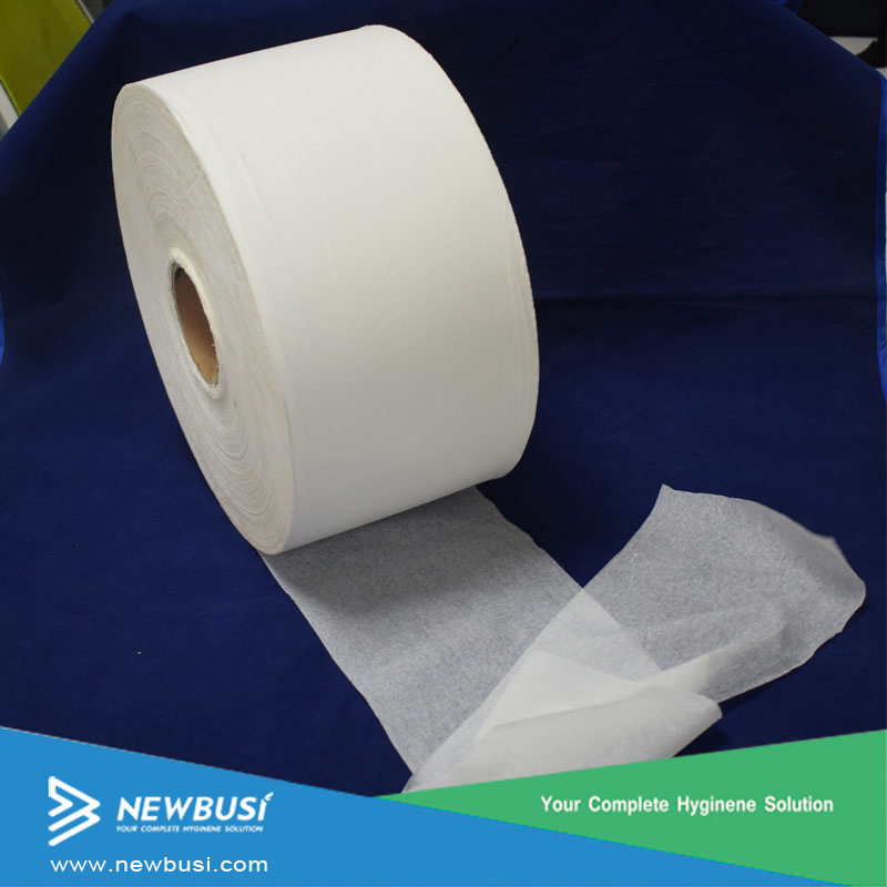 Raw Material Jumbo Tissue Paper for Baby Diaper