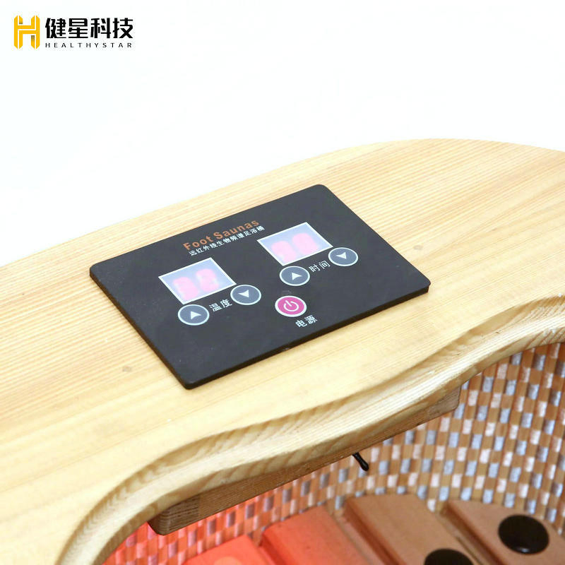 Healthystar Portable Wooden Far Infrared Foot Bucket and Sauna Equipment