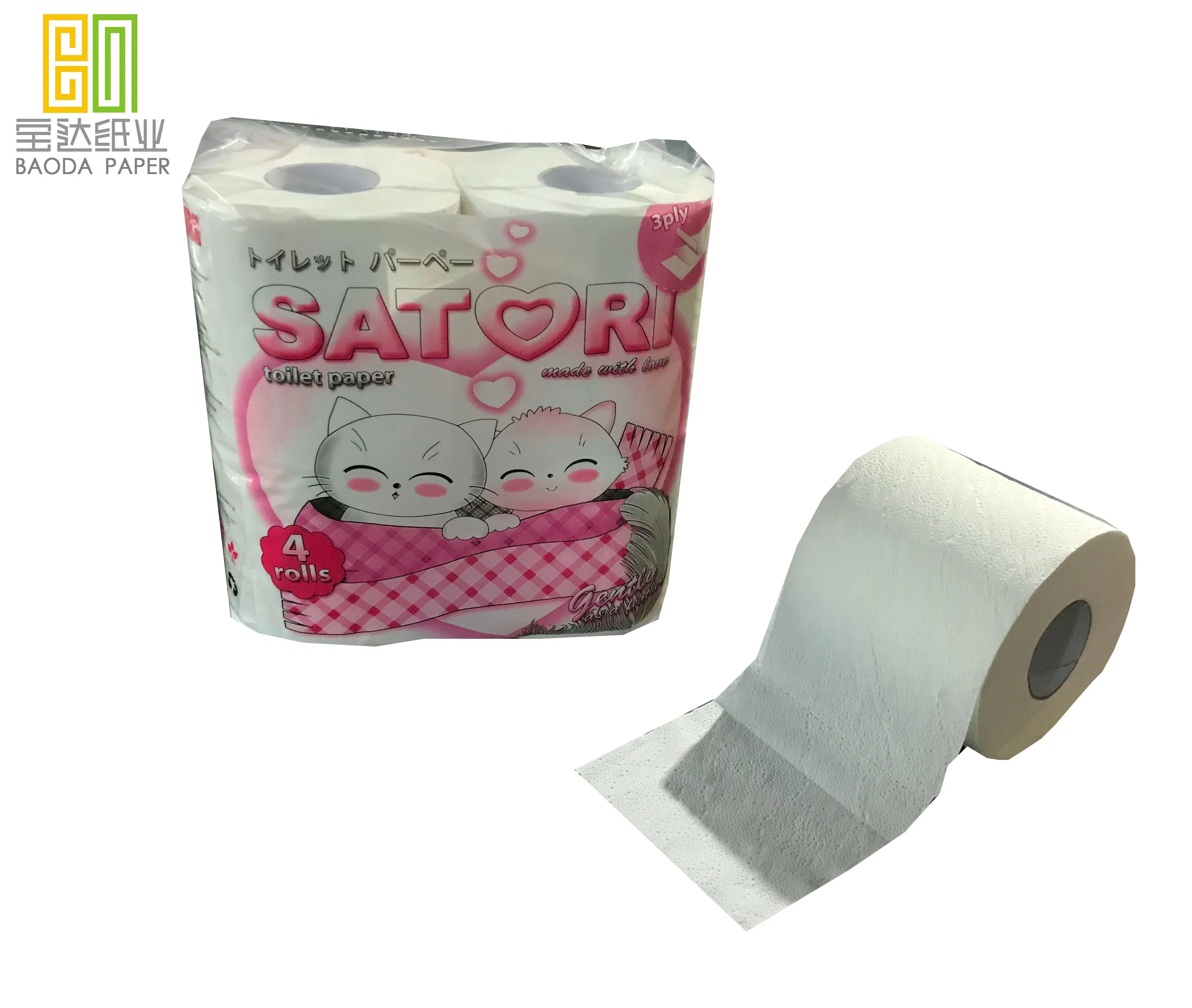 New Model Premium Quality New Arrival Low Price Rolls Toilet Paper 1/2/3 Ply Toilet Tissue