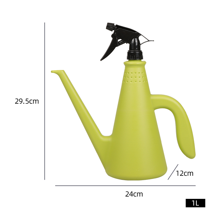 High Quality Blue Watering Can Plastic Planting Water Can Best Quality New Design Water Pot Custom Shape Home Garden (SH-0102-2)