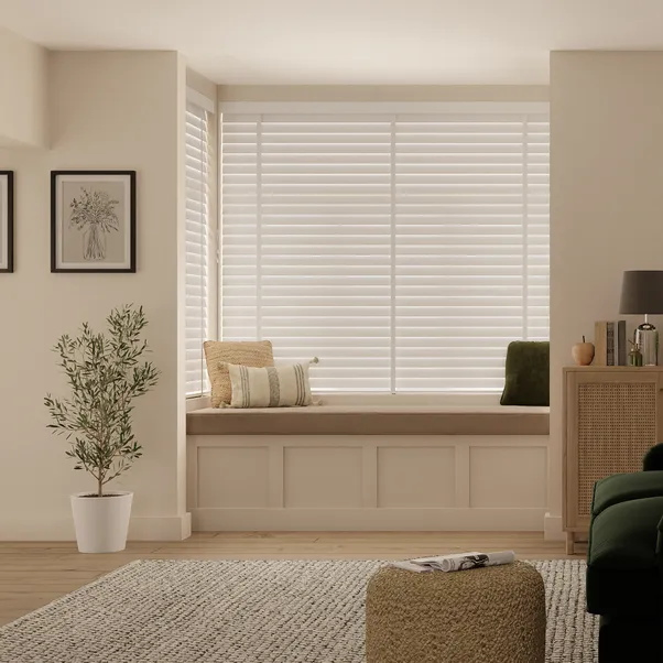 Modern Simple PVC Louver High Shading Kitchen Toilet Peep-Proof Waterproof Non-Perforated 1inch White Venetian Blinds