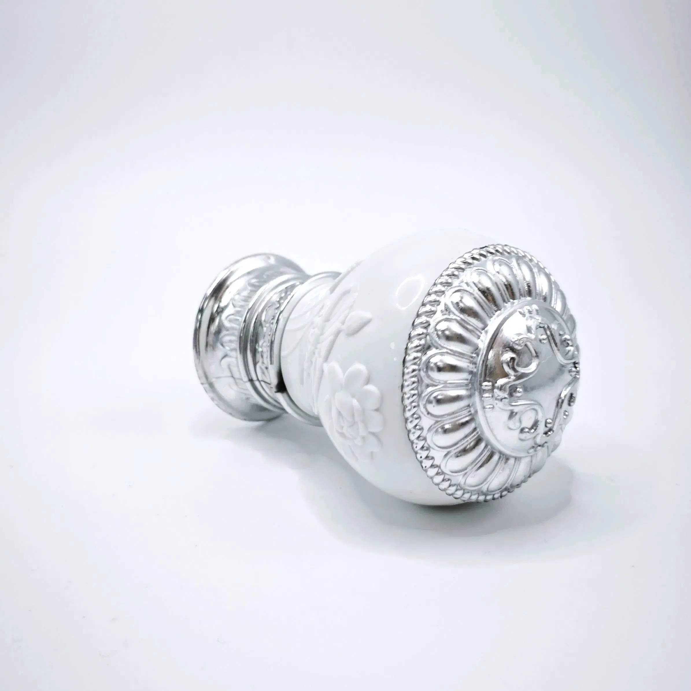 Fashionable Curtain Rod Ends with Crystal Accents