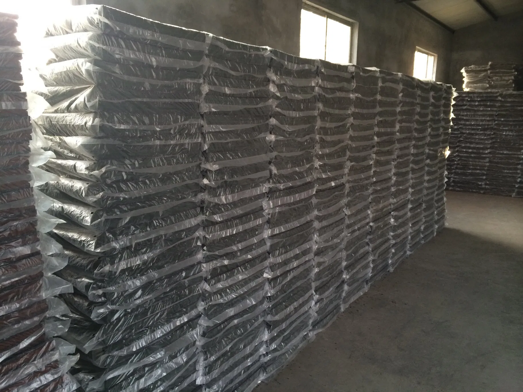 2cm/3cm/4cm/5cm Thick Black Rubber Tiles Mats Export to Europe