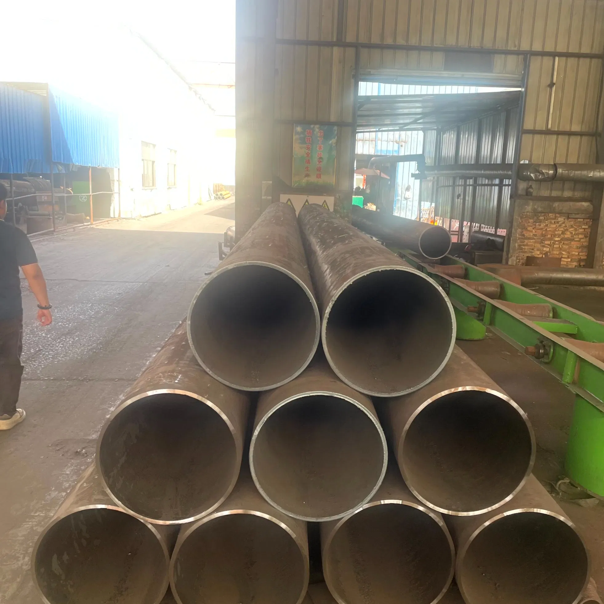Seamless Steel Pipe with Grooved Ends for Industrial Fire Protection Systems