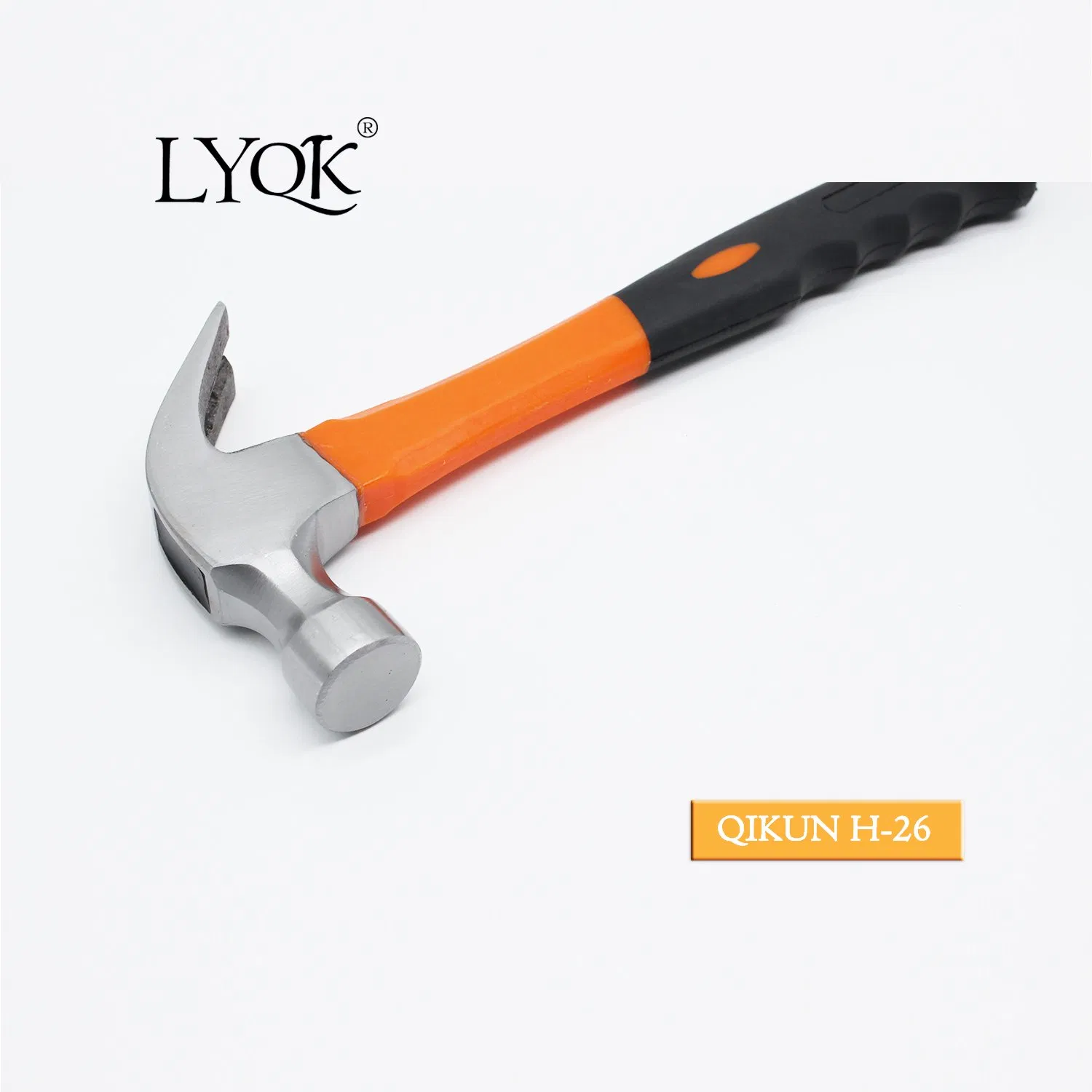 H-26 Construction Hardware Hand Tools Hard Wood Handle Claw Hammer