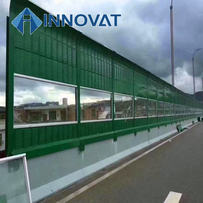 Residential Noise Barrier/ Sound Barrier Wall/ Highway Metal Noise-Proof Wall