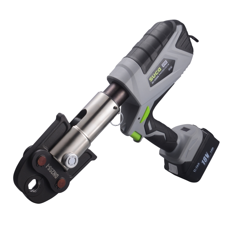 Suca Electric Hydraulic Press Tool Electric Pex Crimper Cordless Copper Plumbing Crimping Tool Battery Powered Copper Pipe Crimping Tool