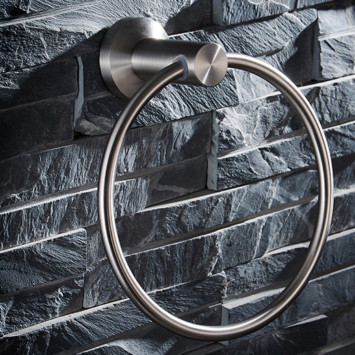 304 Stainless Steel Towel Ring Bathroom Accessories