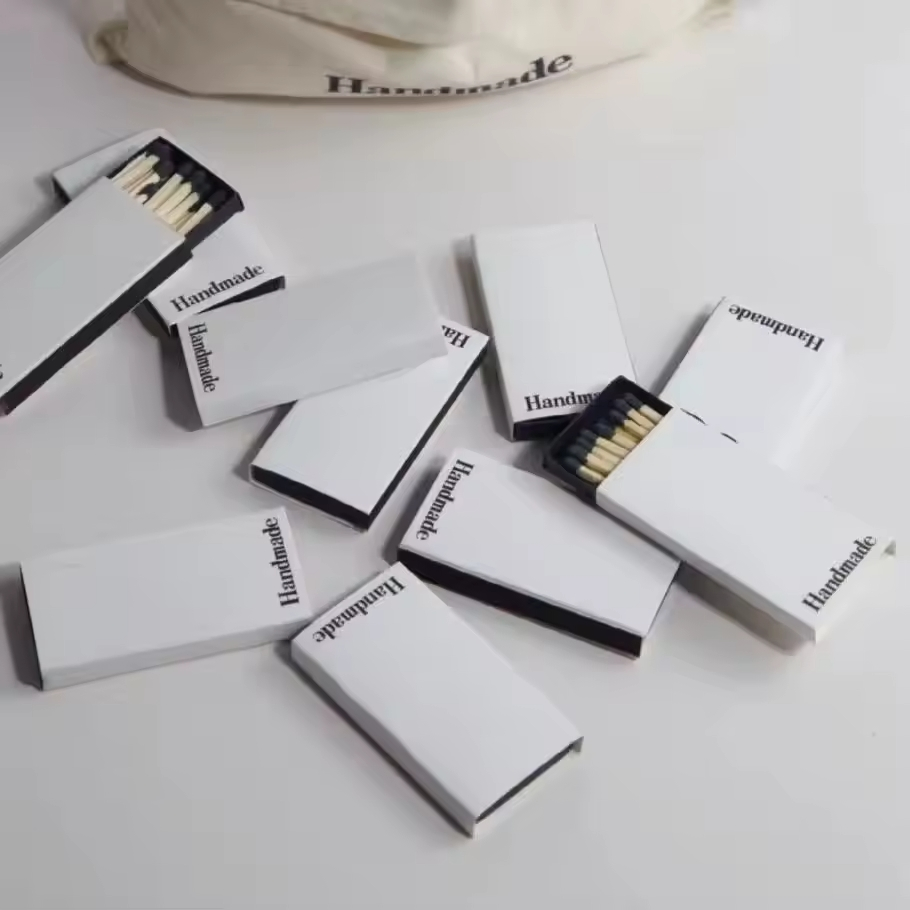 Wooden Stick Matches Custom Safety Matches Packing Personalized Decorative Large Household Match