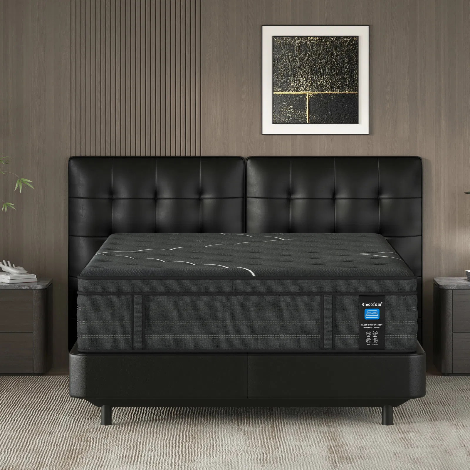 Premium Modern Memory Foam & Pocket Spring Mattress for Deep Sleep