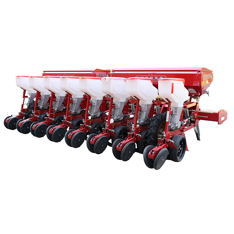 Сеялка-разбрасыватель удобрений для кукурузы и сои
