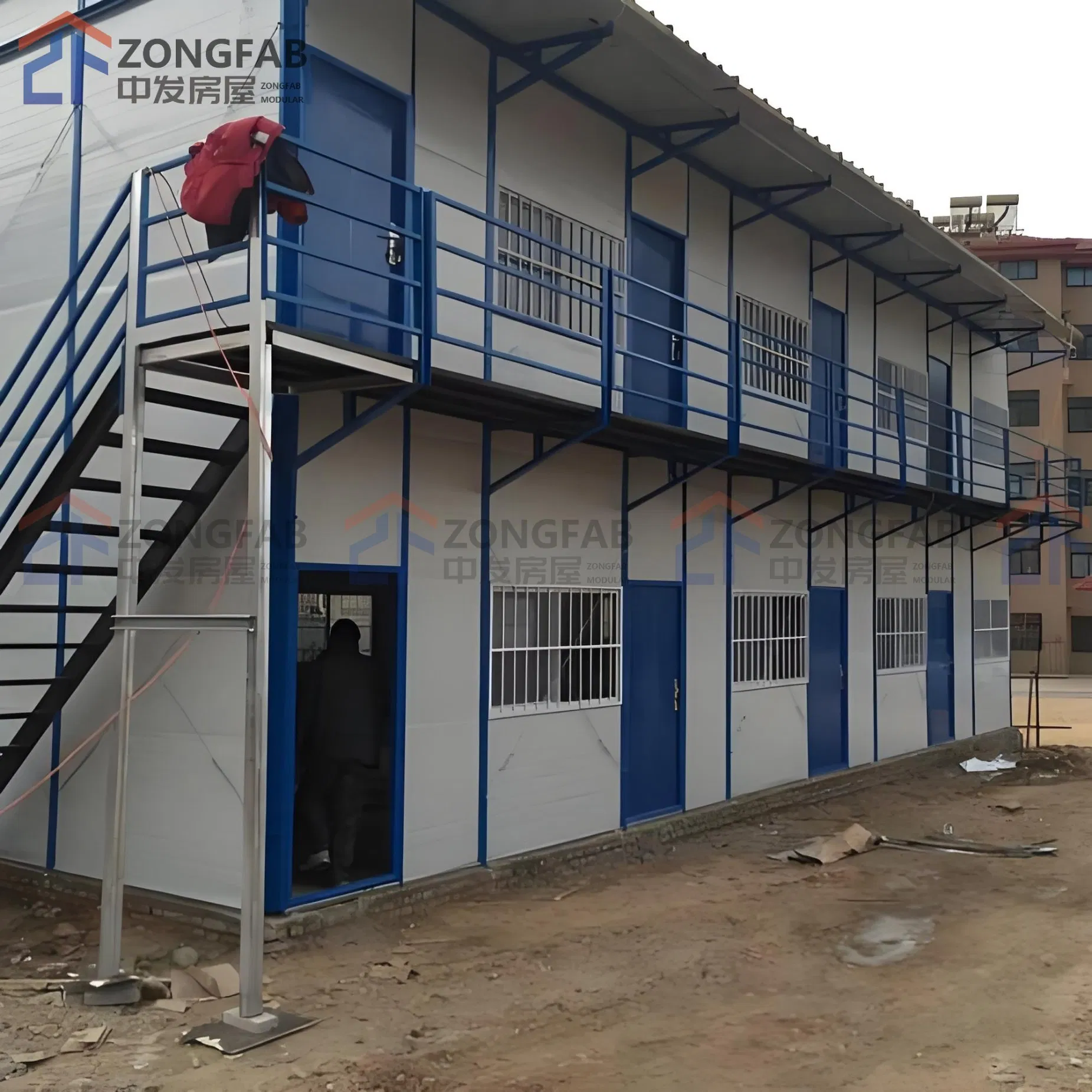 Flexible Layout Modular Design Thermal Insulation Foam Sandwich Panel Board House
