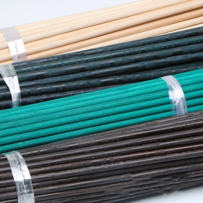 Colored Bamboo Skewer Support Plant / Dye Bamboo Stick/Colorful Flower Stick/