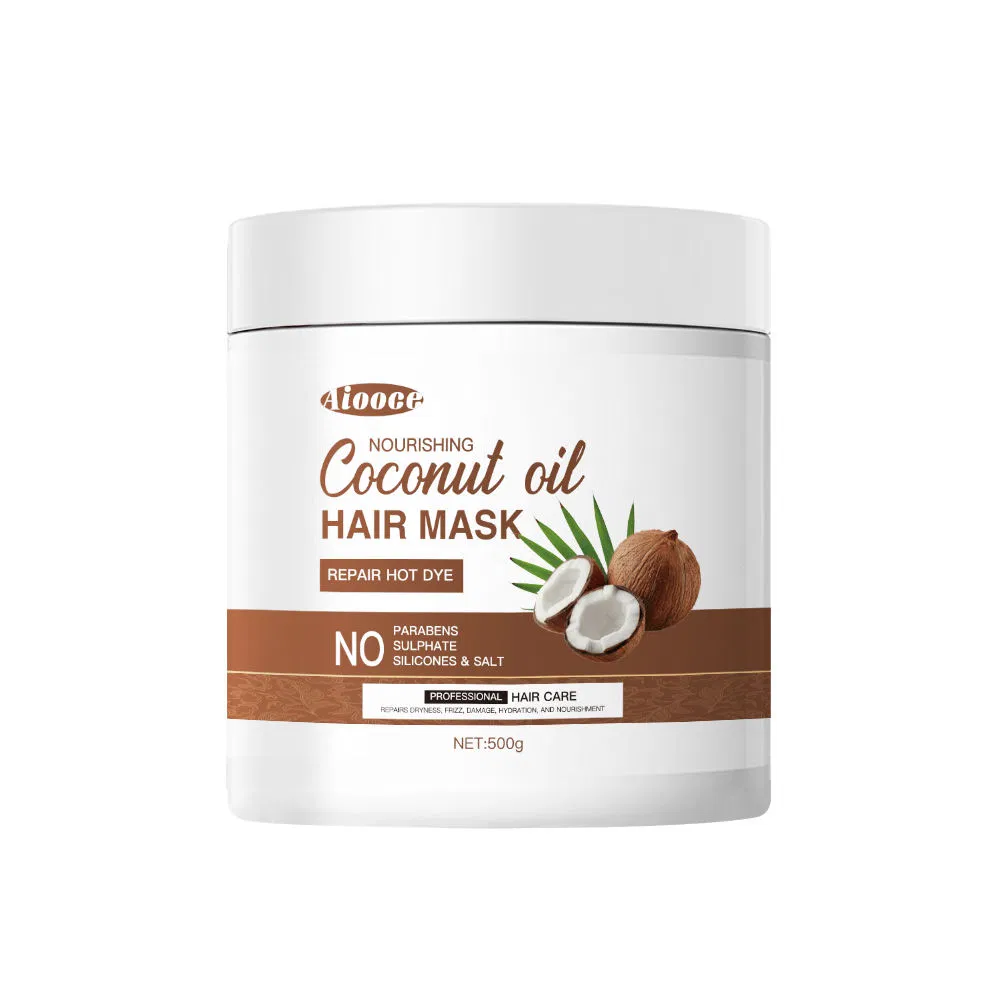 Coconut Oil Repairing Frizz Dry Hair Mask