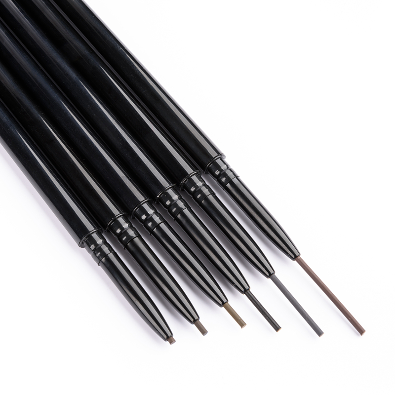 Waterproof Long Lasting Black White Rose Gold Eyebrow Pencil Ultra-Thin Eyebrow Pencil