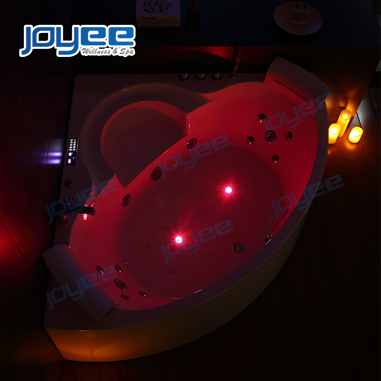 Угловая гидромассажная ванна Joyee Design для двоих
