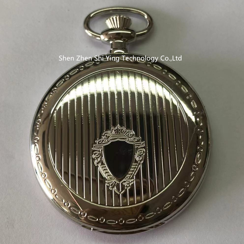 Best Gift Man Quality Brass Mechanical Pocket Watch with Ipg Plated